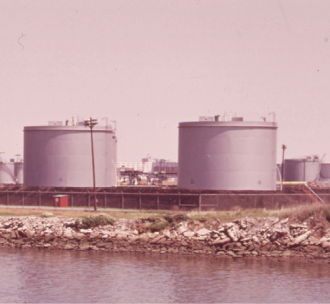 Petrol strorage tanks